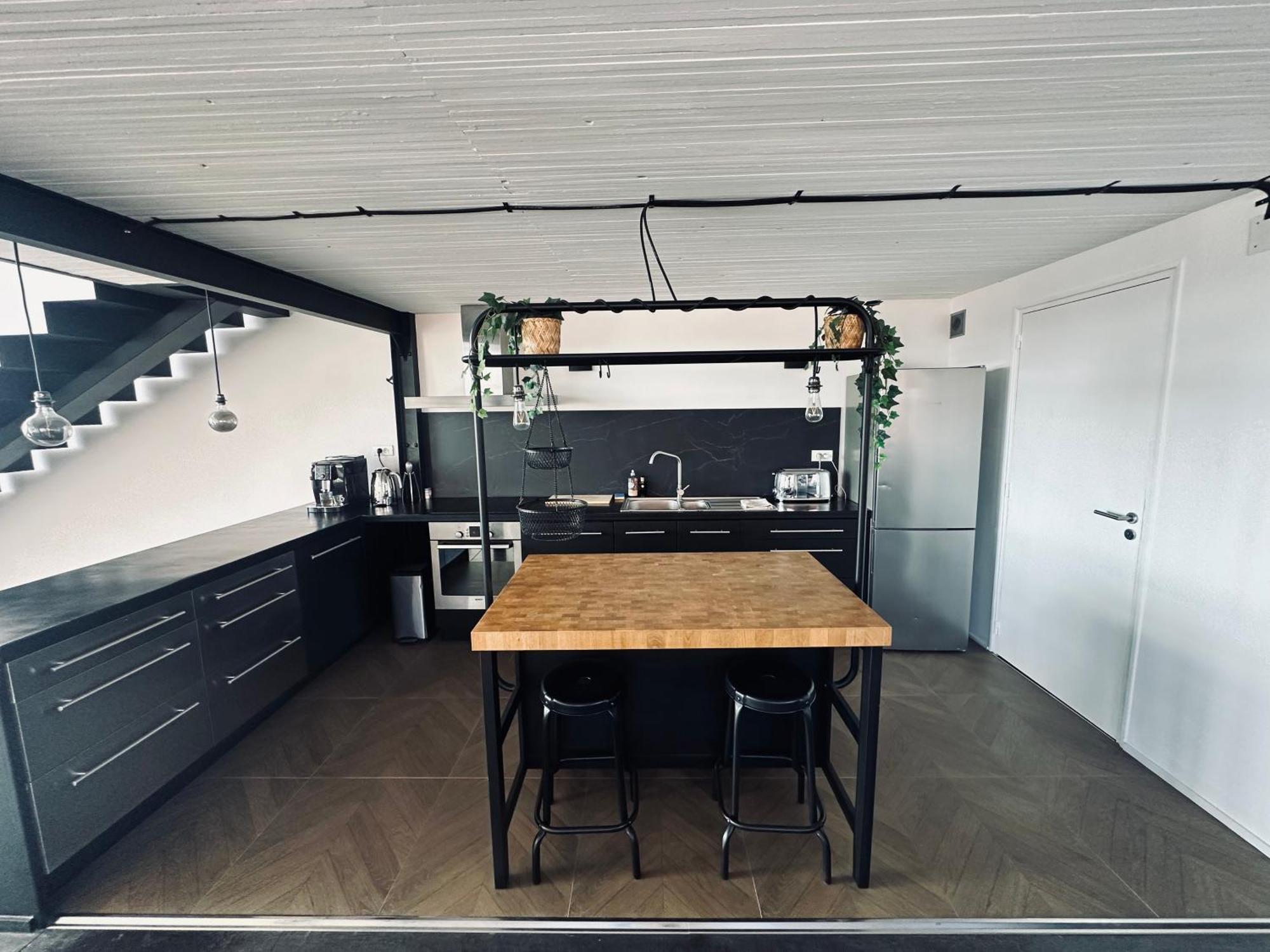 Loft Duplex And Rooftop Рубе Экстерьер фото